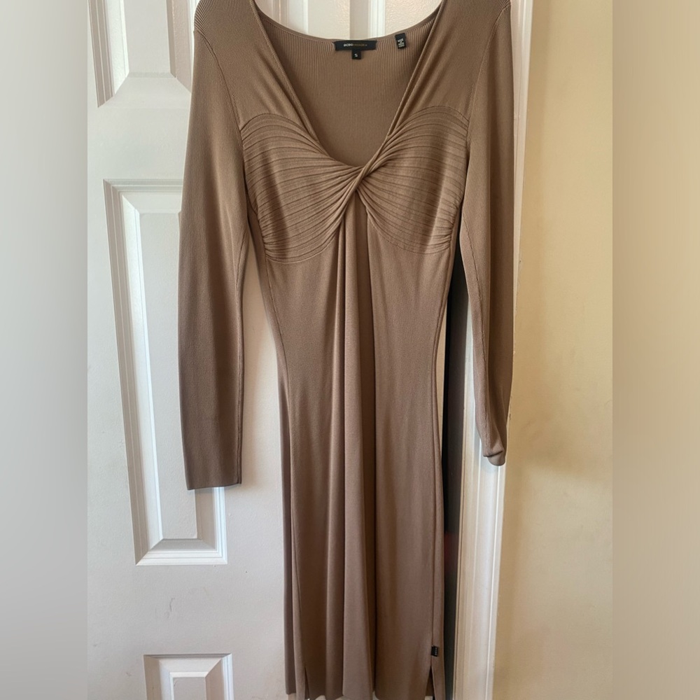Beige BCBG dress